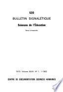 Bulletin signalétique