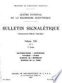 Bulletin signalétique