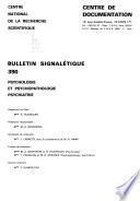 Bulletin signalétique