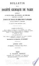 Bulletin - Société chimique de France