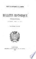 Bulletin trimestriel de la Société académique des antiquaires de la Morinie