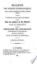 Bulletin universel des sciences et de l'industrie