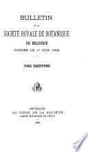 Bulletins de la Société royale de botanique de Belgique