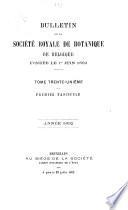 Bulletins de la Société royale de botanique de Belgique