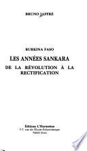 Burkina Faso, les années Sankara