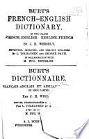 Burt's French-English dictionary