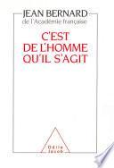 C'est de l'homme qu'il s'agit