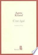 C'est égal