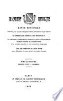 Cabinet historique; revue mensuelle contenant, avec un texte et des pièces inédites, intéressantes ou peu connues, le catalogue général des manuscrits que renferment les bibliothèques publiques de Paris et des départements, touchant l'histoire de l'ancienne France et de ses diverses localités