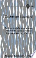 Cacoïsme littéraire