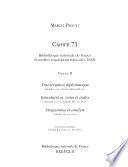 Cahier 71