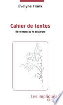 Cahier de texte