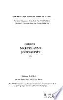 Cahier Marcel Aymé