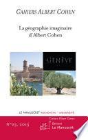 Cahiers Albert Cohen N°23