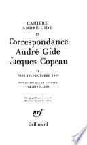 Cahiers André Gide