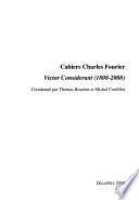 Cahiers Charles Fourier