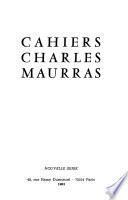 Cahiers Charles Maurras