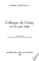 Cahiers Colette