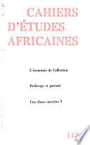 Cahiers d'études africaines