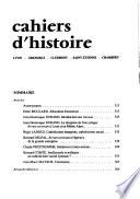 Cahiers d'histoire