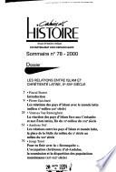 Cahiers d'histoire