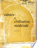 Cahiers de civilisation médiévale