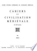 Cahiers de civilisation médiévale