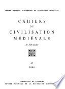 Cahiers de civilisation médiévale