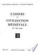 Cahiers de civilisation médiévale