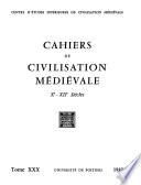 Cahiers de civilisation médiévale