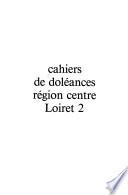 Cahiers de doléances région centre