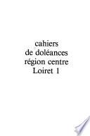 Cahiers de doléances région centre