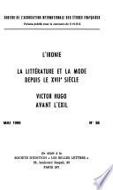 Cahiers de l'Association internationale des études françaises