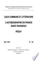 Cahiers de l'Association internationale des études françaises