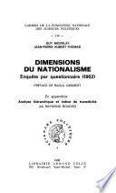Cahiers de la Fondation nationale des sciences politiques