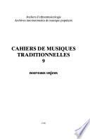 Cahiers de musiques traditionnelles