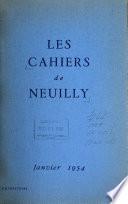 Cahiers de Neuilly