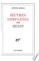 Cahiers de Rodez (septembre-novembre 1945)