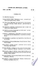 Cahiers des Amériques latines