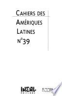 Cahiers des Amériques latines