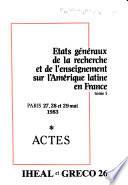 Cahiers des Amériques latines