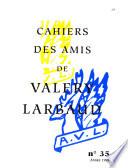 Cahiers des amis de Valéry Larbaud