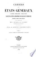 Cahiers des états généraux