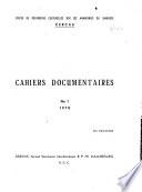 Cahiers documentaires