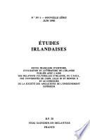Cahiers Du Centre D'études Irlandaises