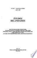 Cahiers Du Centre D'études Irlandaises