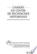 Cahiers du Centre de recherches historiques