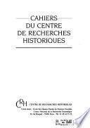 Cahiers du Centre de recherches historiques