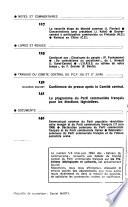 Cahiers du communisme