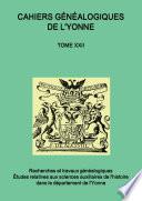 Cahiers gŽnŽalogiques de l'Yonne tome n¡ 22